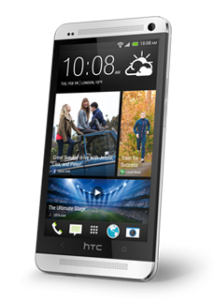 HTC One silver