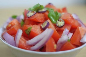 Tomato salad