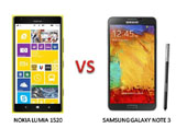 Nokia Lumia 1520 vs Samsung Galaxy Note 3