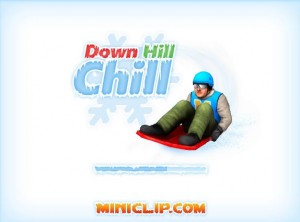 down hill chill car racing game