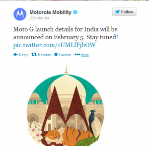 Moto G India Launch