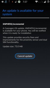 Yu Yureka Software Update