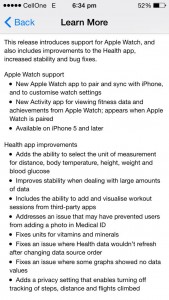 iOS 8.2 Update