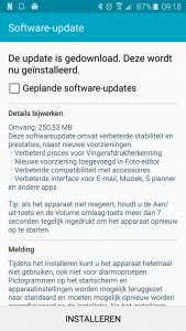 Android Lollipop Update Galaxy S6 Edge