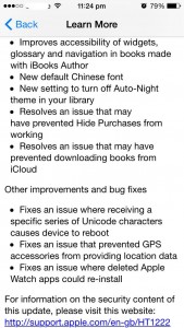 Apple iOS 8.4 Update