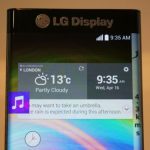 LG Curved edge display Phone leaked images
