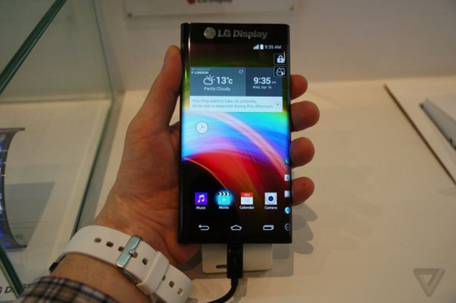 LG Curved edge display Phone leaked images