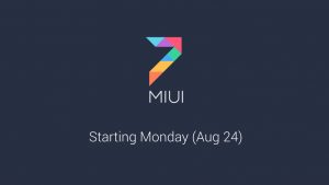 MIUI 7 24 August Rollout India