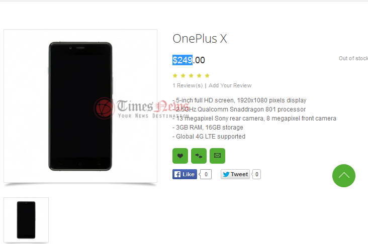 OnePlus X OppoMart