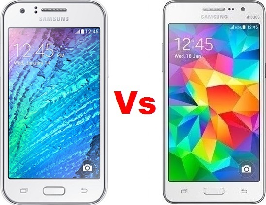 Samsung Galaxy J2 vs Grand Prime