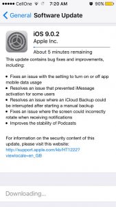 iOS 9.0.2