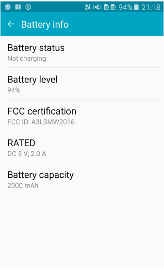 Galaxy Golden 3 Battery