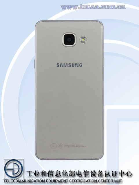 Samsung Galaxy A5 2016 back
