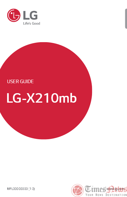 LG-X210mb FCC User guide