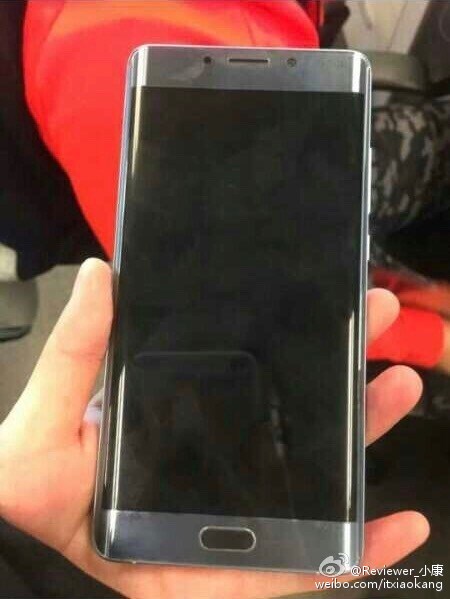 Xiaomi Mi Note 2 leaked front image