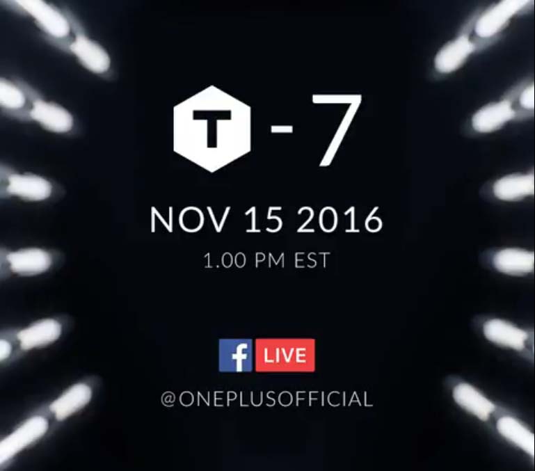 OnePlus 3T teaser November 15