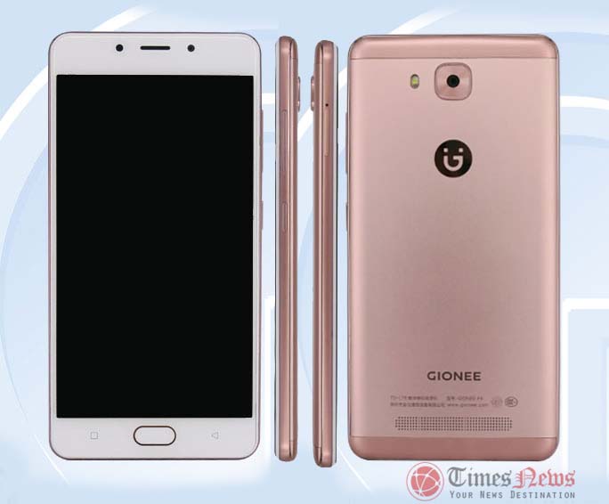 Gionee F5 TENAA